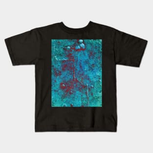 Ninety Degrees - Burren limestone pavement in a different light Kids T-Shirt